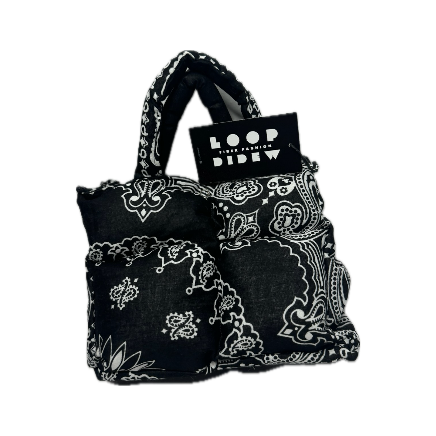 Bandana Puffer Hand Bag