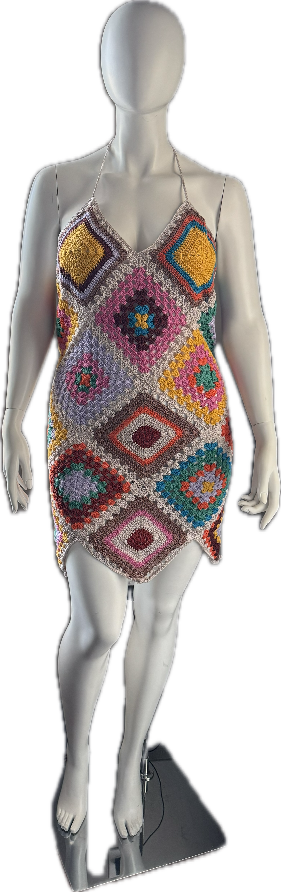 Color Block Sun Dress