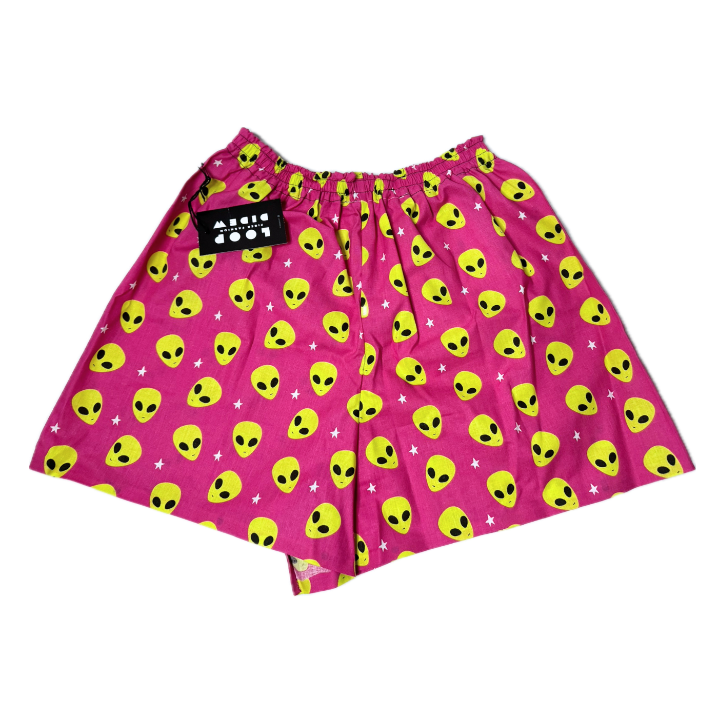 High-Waisted Boxer Shorts